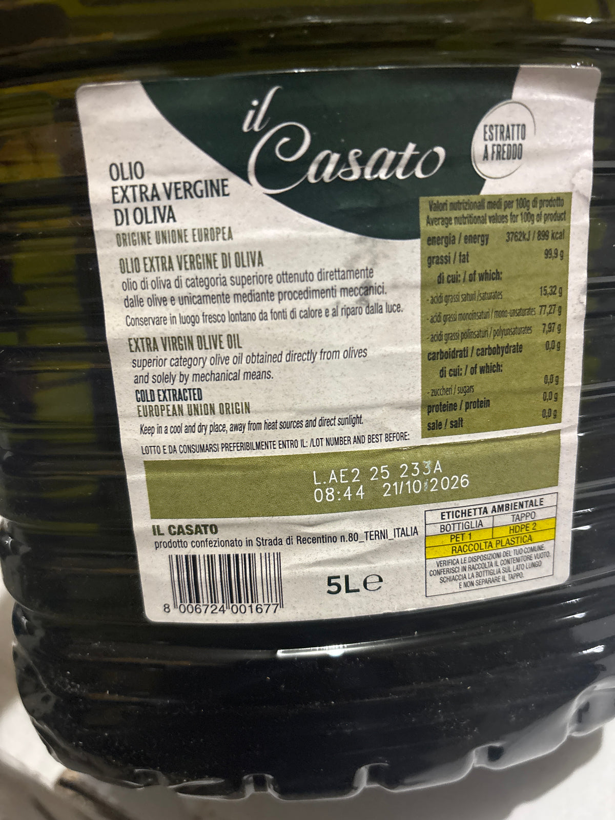 New Olive Oil 5L