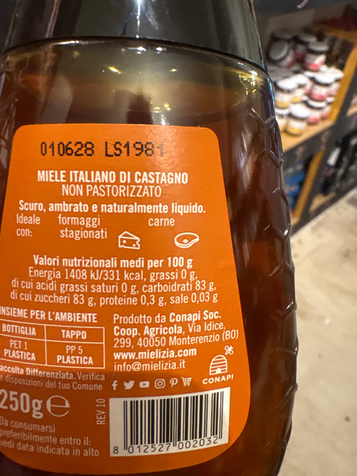 Honey chestnut 250 g