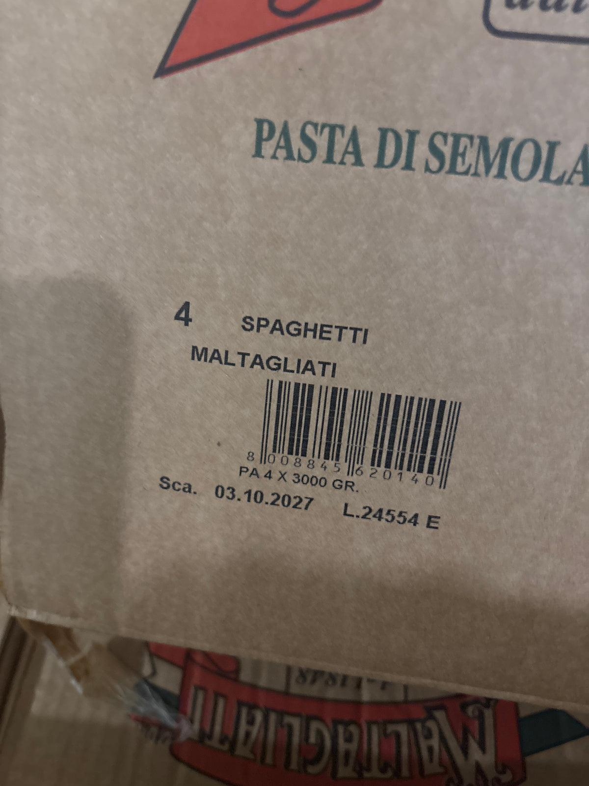 Spaghetti 3KG Maltagliati Pasta