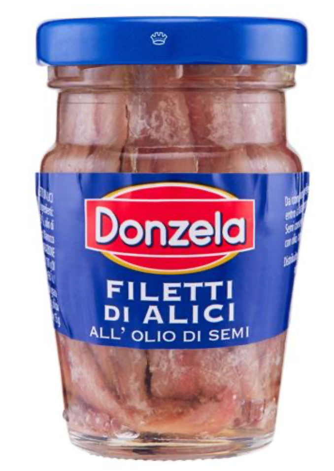 Anchovies DONZELA 80GR