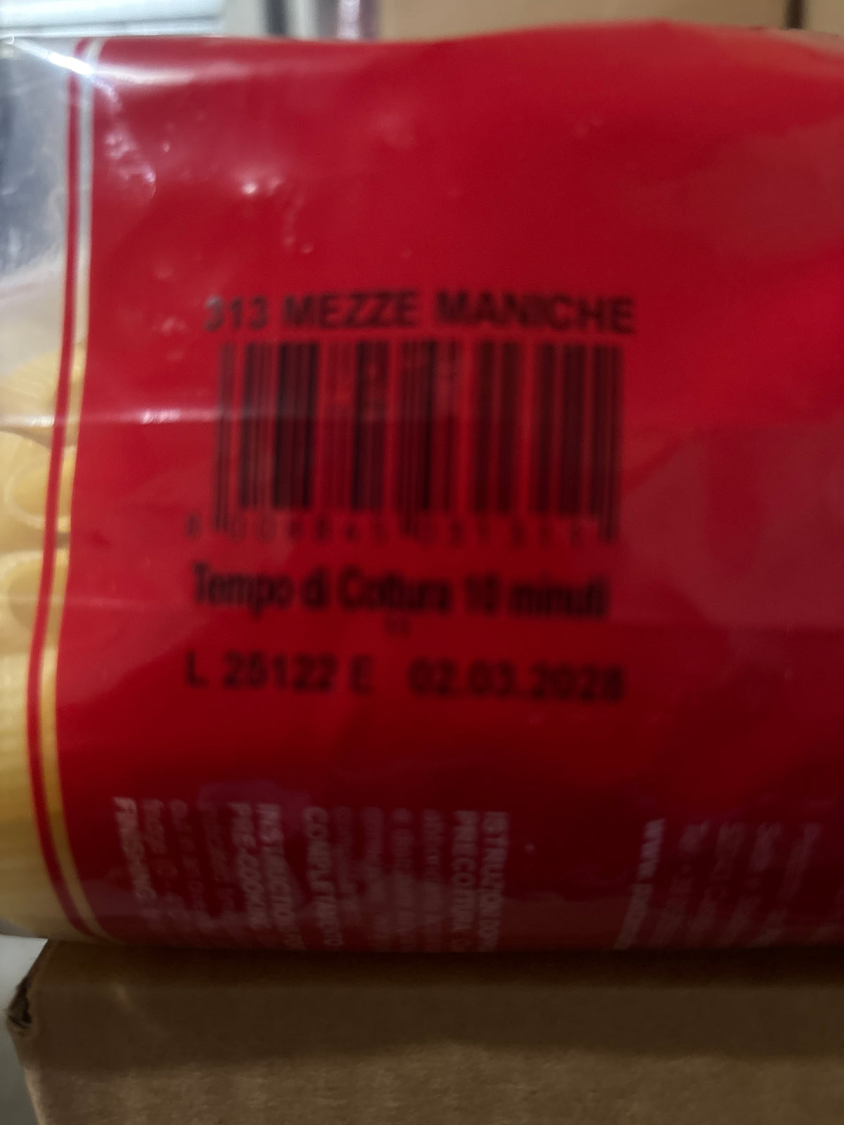 Pasta Mezzi Rigatoni Maltagliati 3000 gr