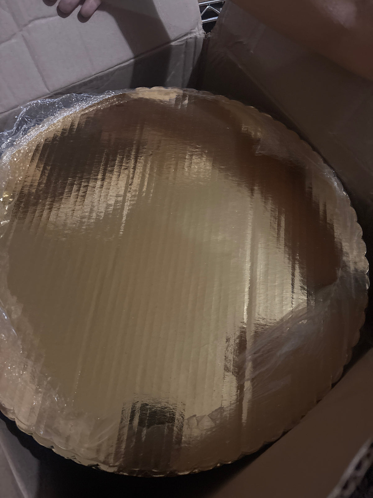 18 inch card cake platter