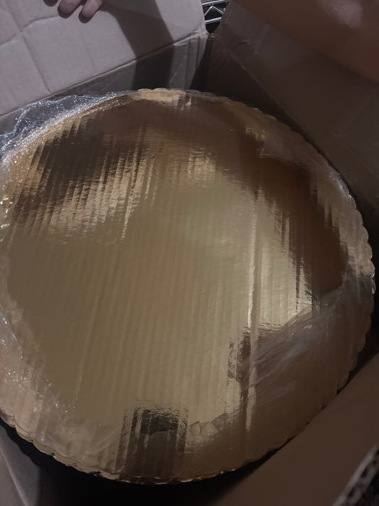 18 inch card cake platter