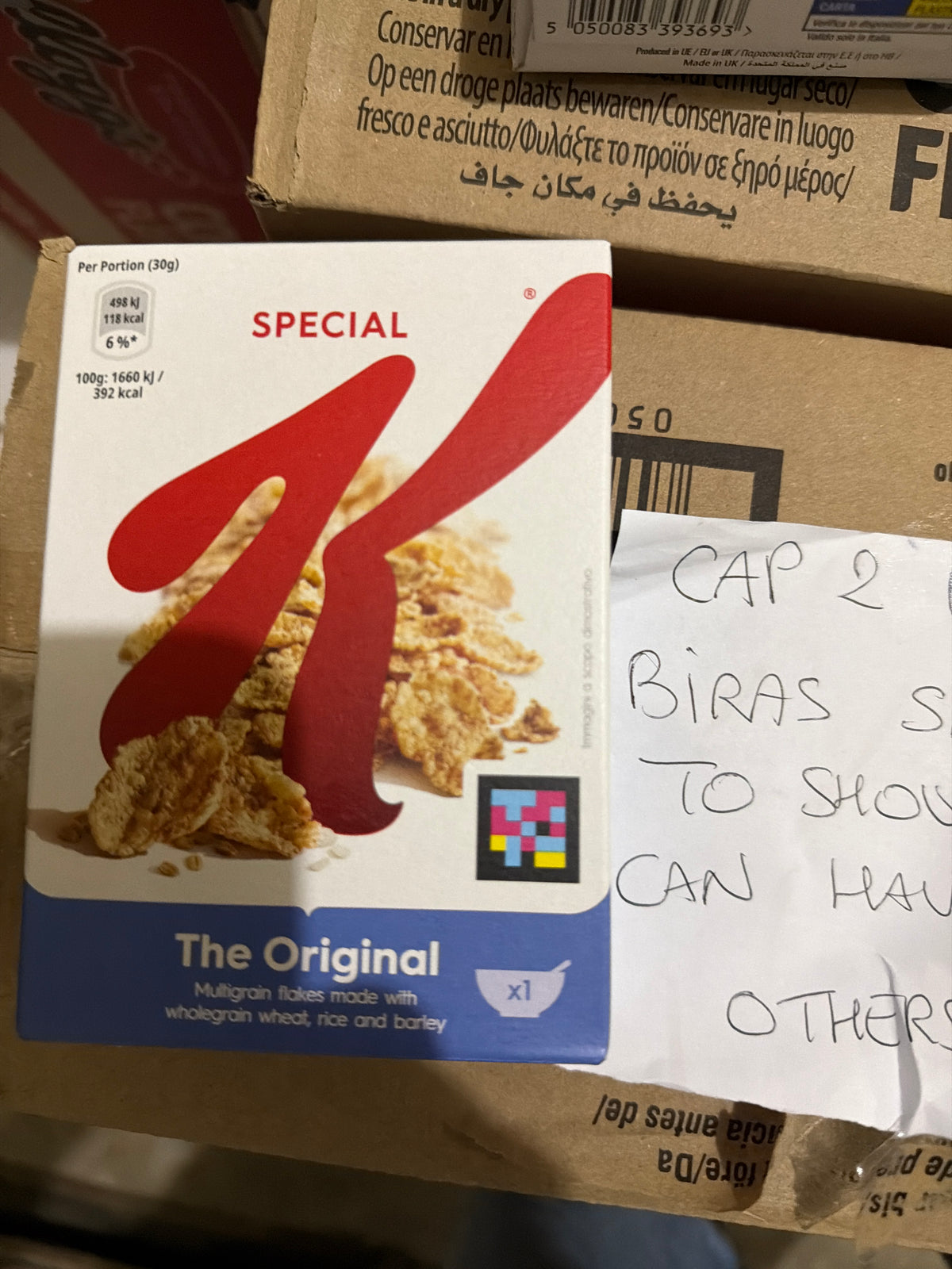 Kellogs k special