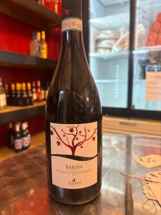 Bakan Torri red wine