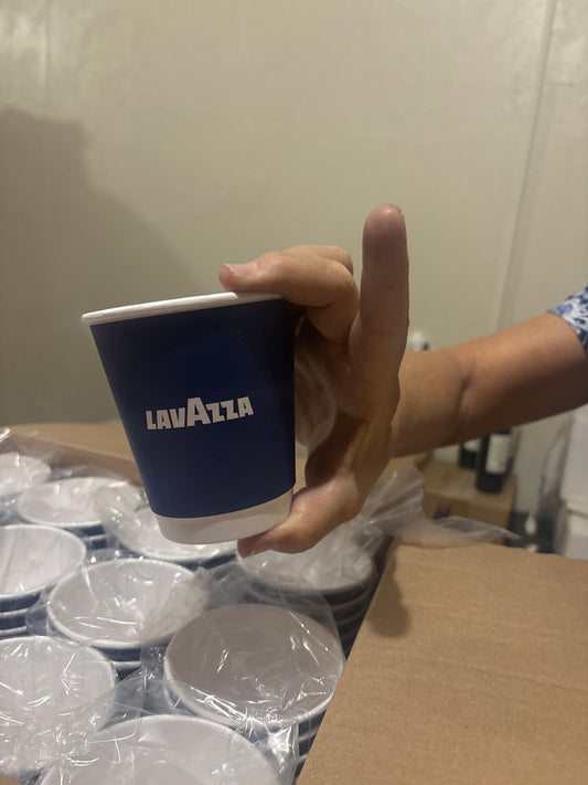 New 12 oz Lavazza coffee cups