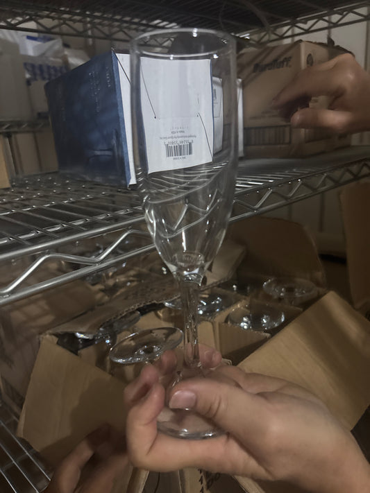 Prosecco glasses