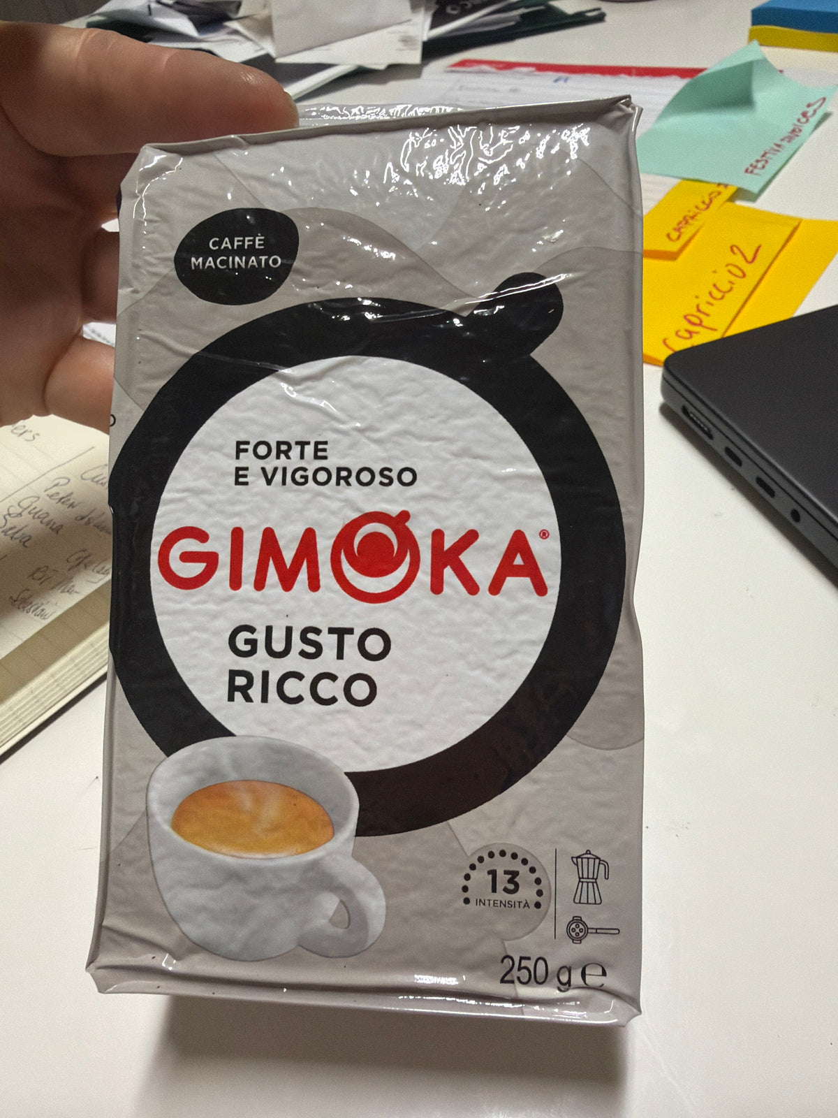 caffe macinato Espresso Powder Gimoma Forte Vigoroso