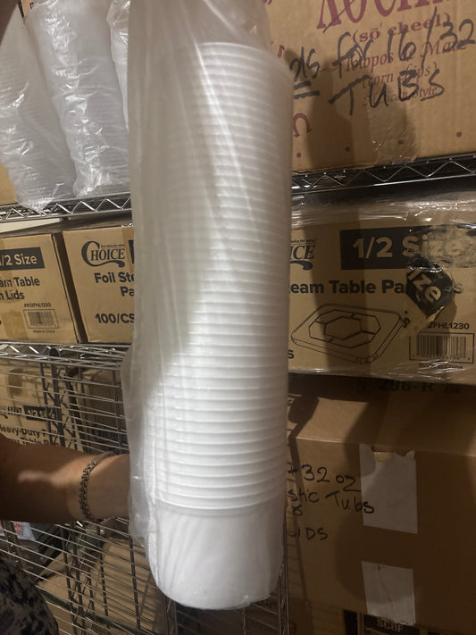 16 oz food container tub (50 per)