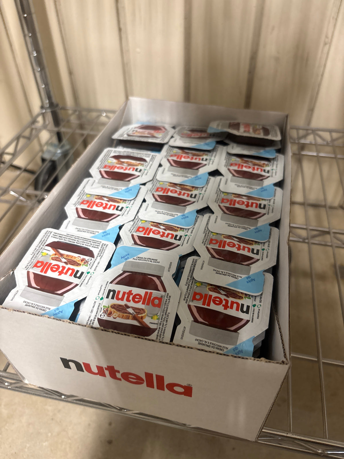 Nutella tiny 15g x 120 in box