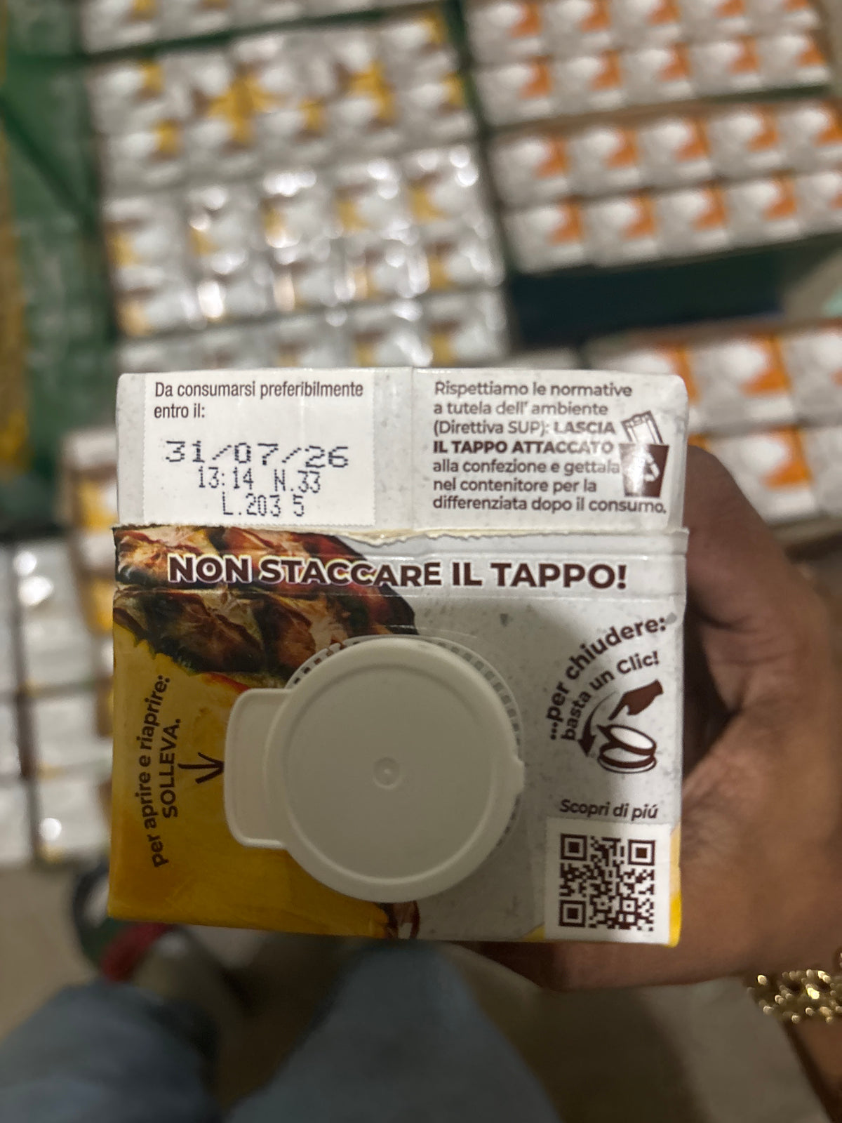 juice Amonatura Arancia 1 LT Orange Juice