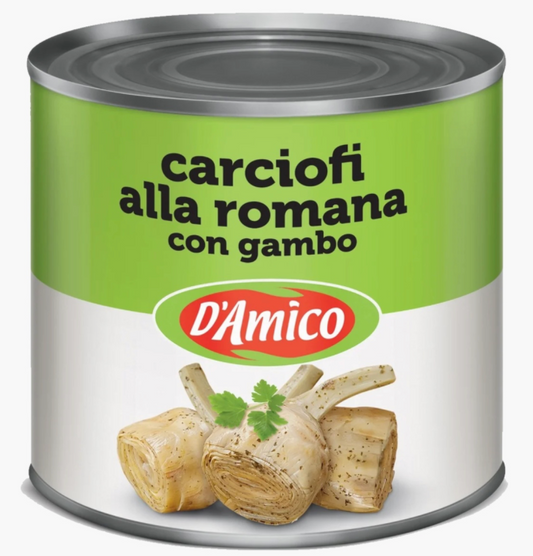 Artichokes w/ Stalk (Carciofi alla Romana) 2,400 GR