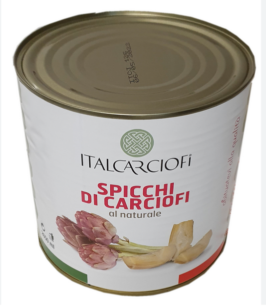 Artichokes Thick Sliced SPICCHI  (Natural) 2,400GR