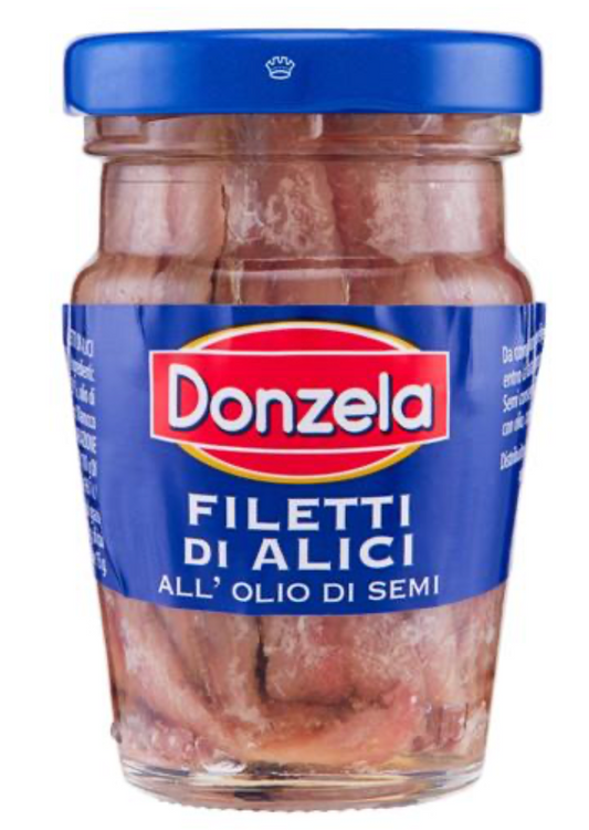 Anchovies DONZELA 80GR