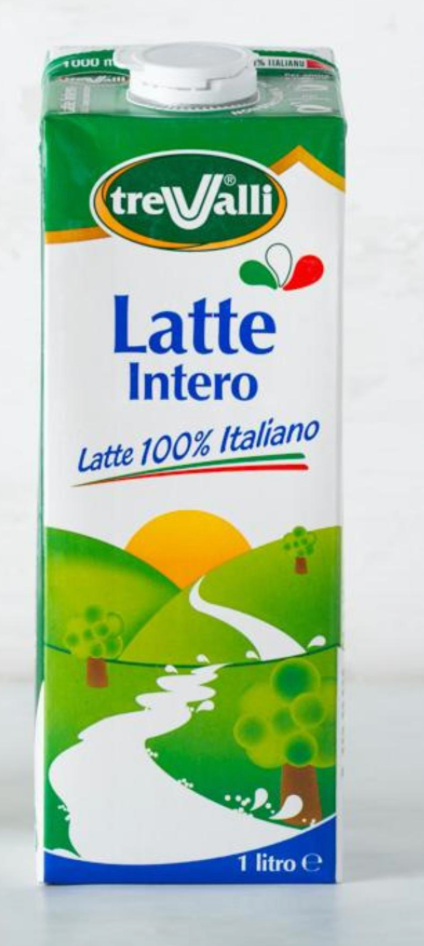 Milk UHT (Latte Whole 100%) 1LT Trevalli