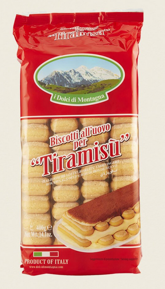 lady fingers Savoiardi (Lady Fingers) Biscuits 400 GR