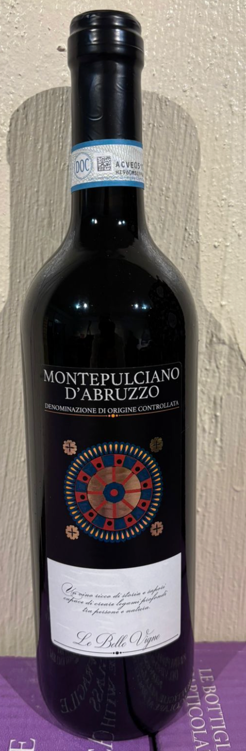 Montepulciano D'Abruzzo DOC RED (LE BELLE VIGNE)