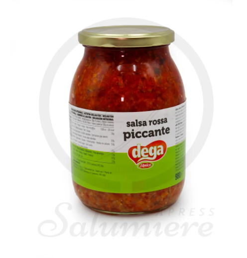 Dega Spicy Salsa Rossa (Salsa Piccante) 980 gr
