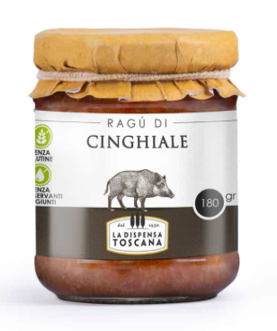Ragu Toscana Chingiale/Pig/Boar 180 gr