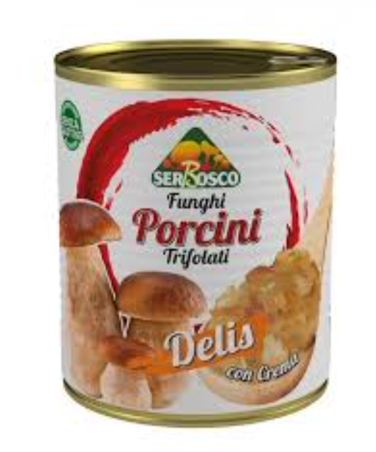 mushroom Serbosco Porcini Mushroom Cream 800 gr
