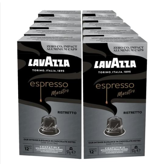 Lavazza Espresso Maestro Ristretto Nespresso Pods (60)