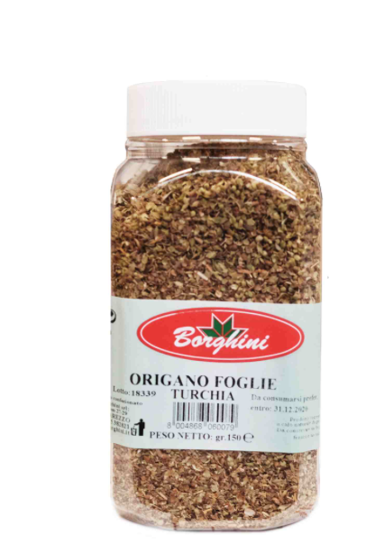 Origano Foglie Turchia Borghini 150 gr