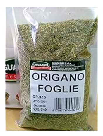 oregano Borghini Origano Foglie Turchia 500G Bag