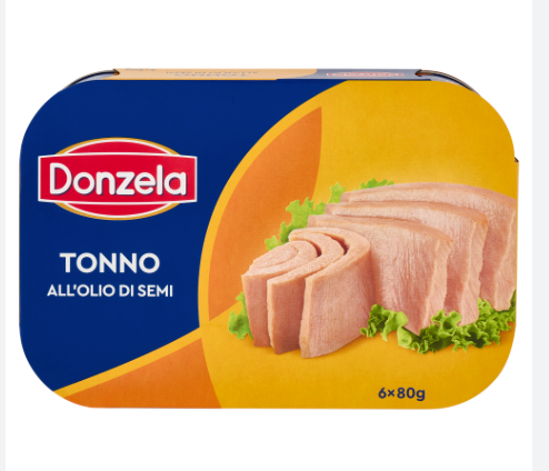Donzela Tonno All'Olio Di Oliva (Tuna) 60 gr each