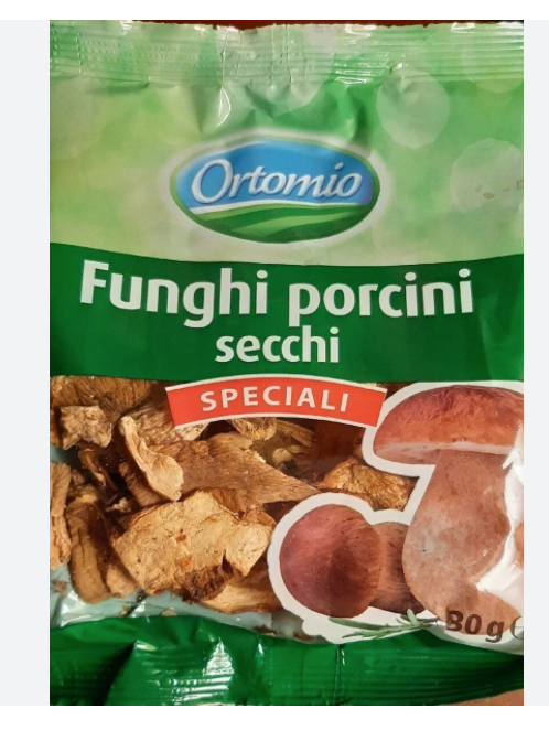 funghi Ortomio Funghi Porcini Secchi 30 GR