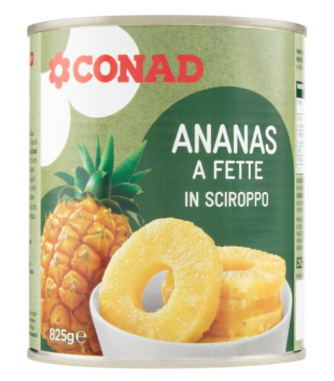 pineapple Ananas/Pineapple Slices in Syrup 565gr