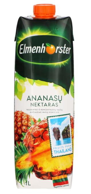 juice Amonatura Ananas 1 LT Pineapple Juice