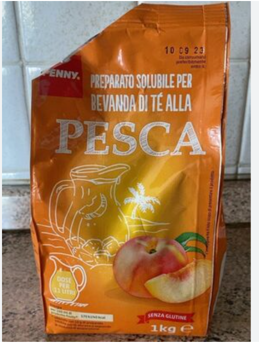 Pesca/ Peach Ice Tea Powder 1 KG