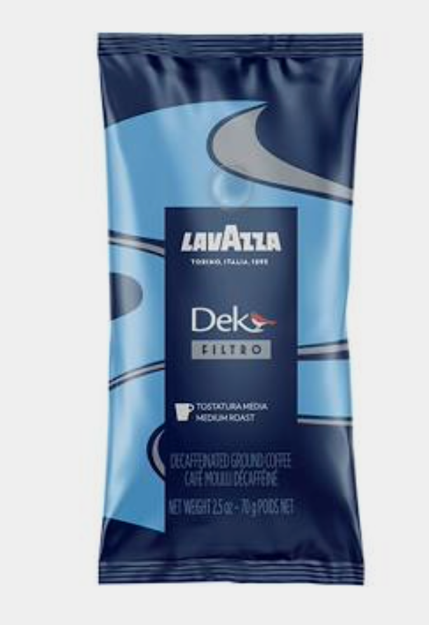 Lavazza Pillow Dek Filtro Ground Coffee 2.5 oz (Decaf)