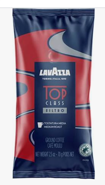 Lavazza Pillow Top Class  Filtro Ground Coffee 2.5 oz