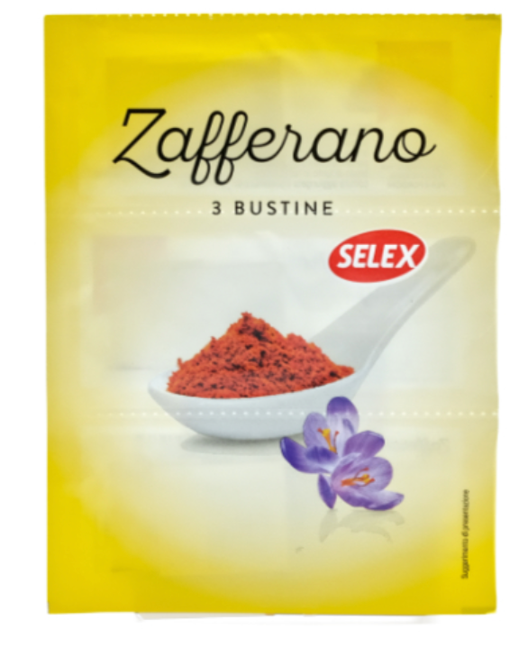 saffron Zafferano in Polvere (Saffron Powder) 4 Bags